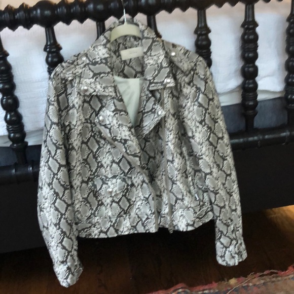 Blank NYC Jackets & Blazers - BLANK NYC Snake skin jacket